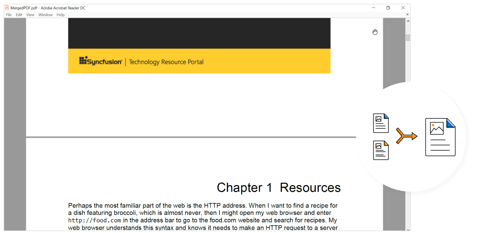 Remove duplicate resources when merging PDF documents