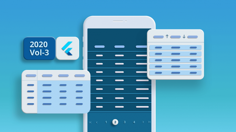 What's New in 2020 Volume 3: Flutter DataGrid