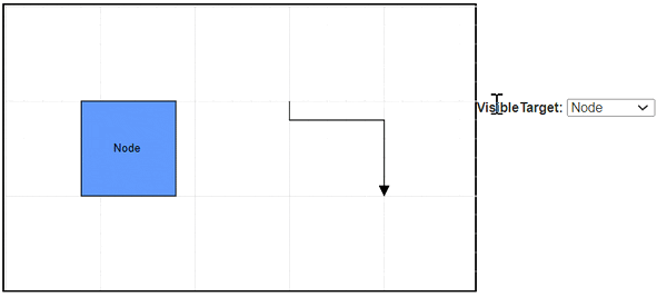 Show and hide user handles support in Blazor Diagram component