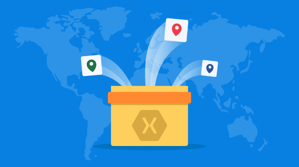 Xamarin.Forms Maps what's new tile image