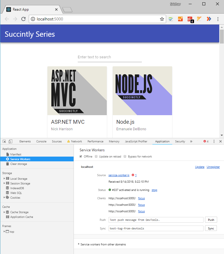 Create Progressive Web App with Syncfusion React UI Components | Blog