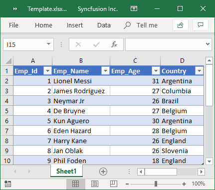 How to Export Data from SQL Server Excel Table in | Syncfusion Blogs