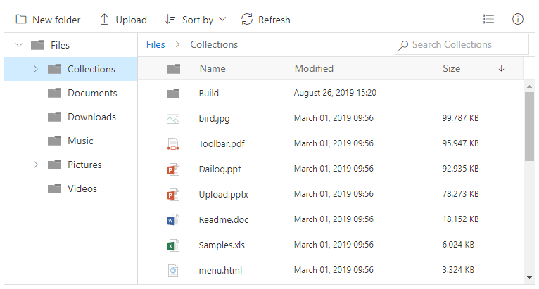 Introducing New JavaScript File Manager Control | Syncfusion Blogs