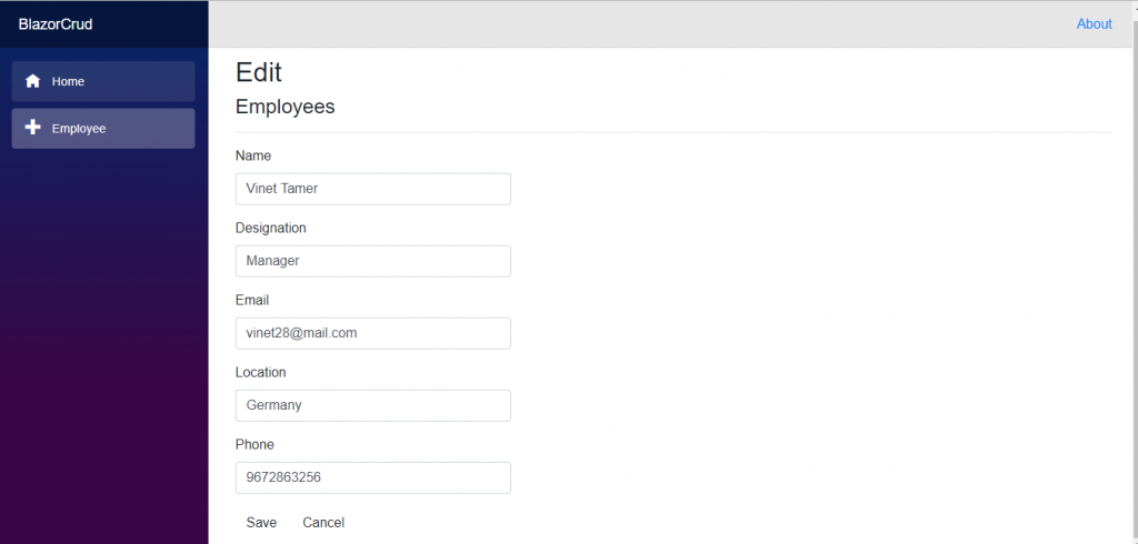 How to Perform CRUD Operations Using Blazor Preview 9 and Entity ...