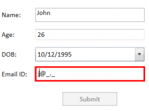 Form Validation of Input Controls in WPF Applications | Syncfusion Blogs