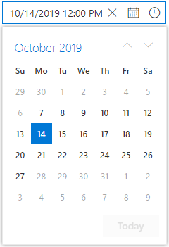 DateTime Picker with Restricted Selection.