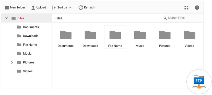 File Manager Control.