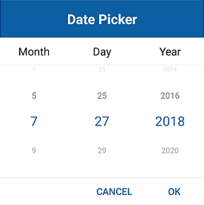 Setting Interval in Xamarin.Forms Date Picker.