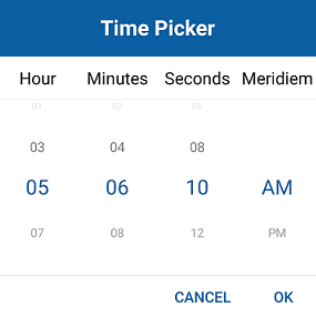 Intervals in Xamarin.Forms Time Picker