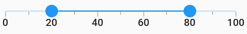 Range Slider - Flutter