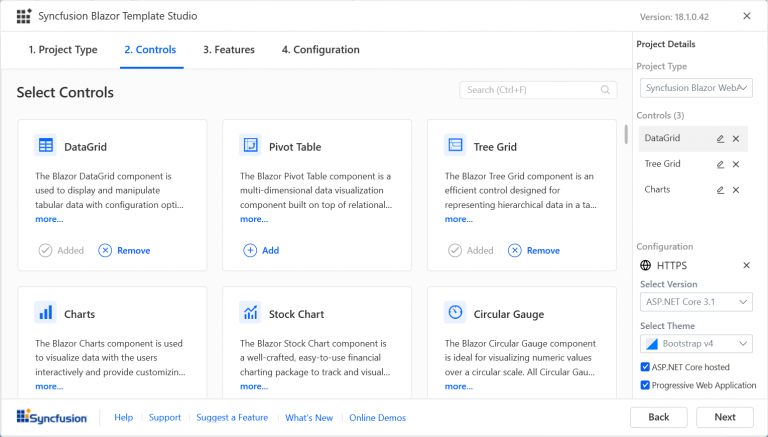 Easily Create Blazor Projects Using Syncfusion Blazor Template Studio ...