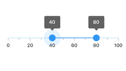 Changing Values Selected in Range Slider