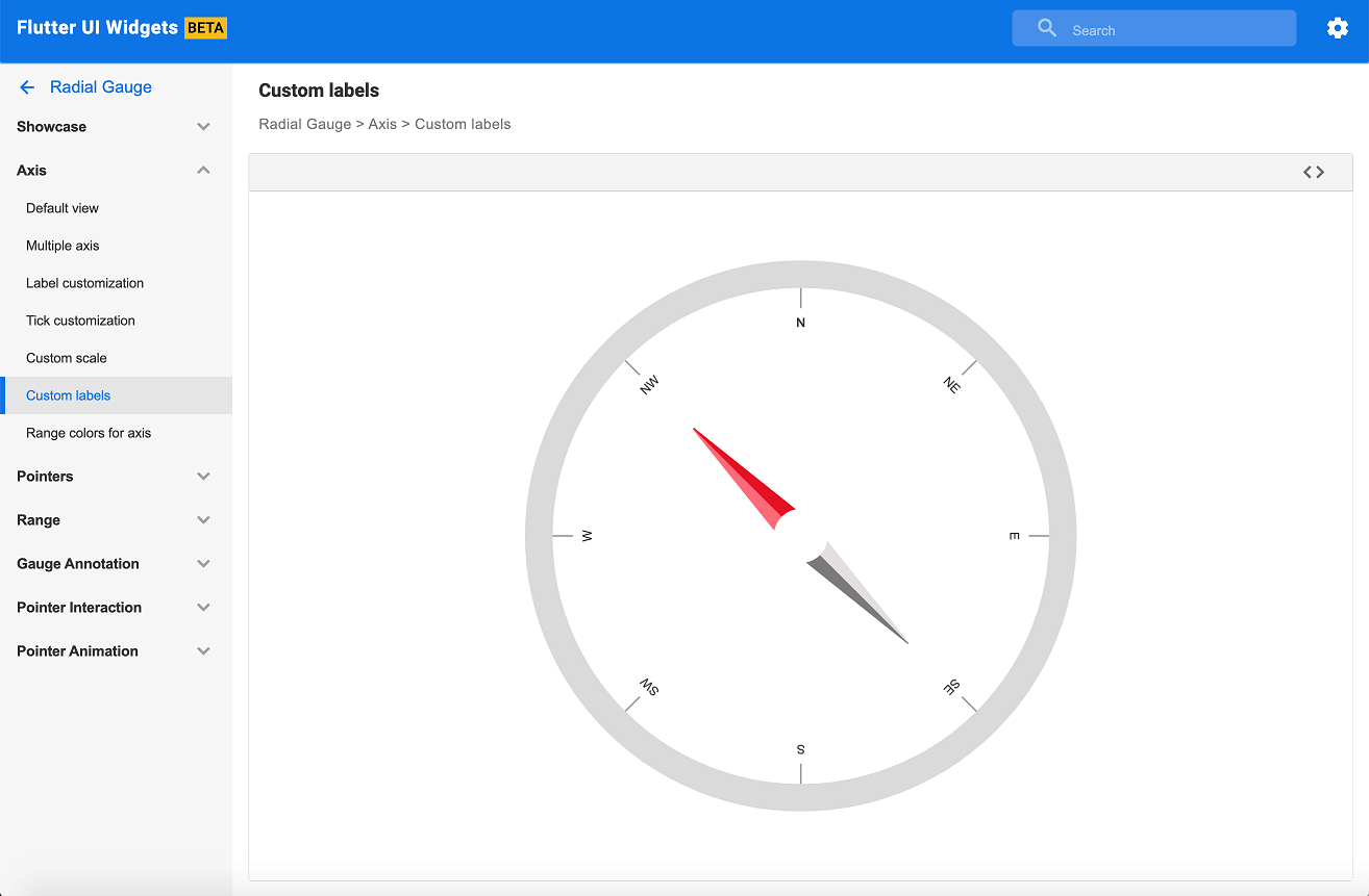 Radial Gauge web demo