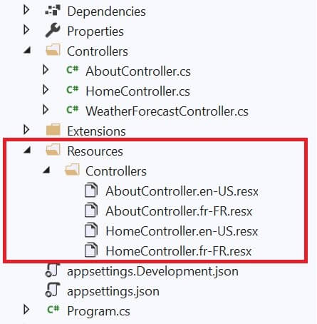 Resource File Structure