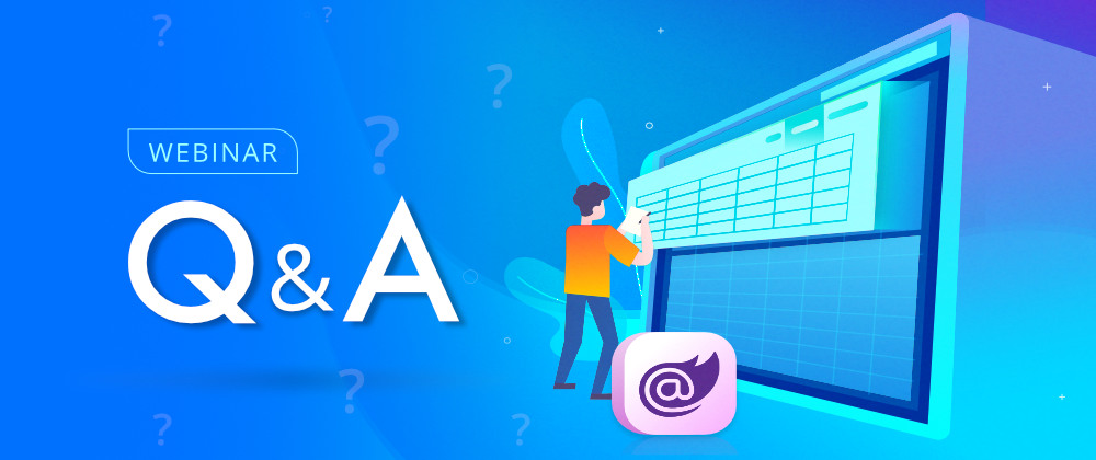 Creating a Master-Detail View Is Easier with Blazor DataGrid Webinar Q&A