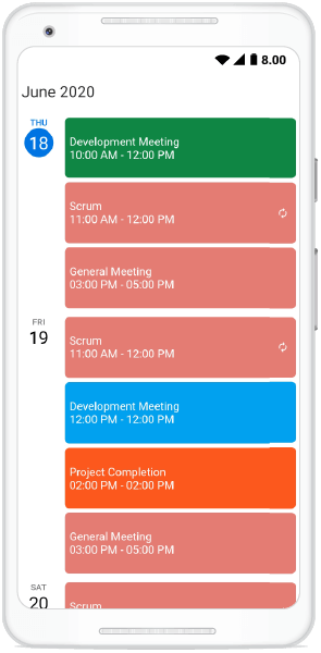 Customized Appointment Height in Schedule View