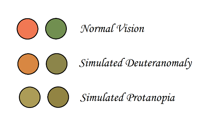 Types of Color Blindness - Improves Chart Aesthetics