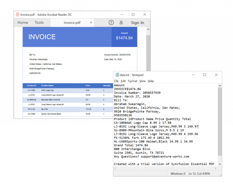 Pdf Layout Extraction Example 9 Types of Useful Data You Can Extract from a PDF Using C# | Syncfusion ...