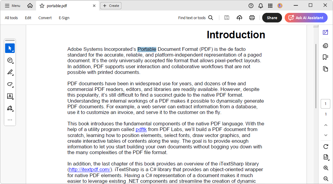 Find a page with specific text and split it into a separate PDF