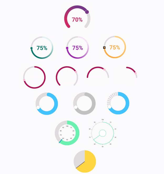 Radial Slider Styles