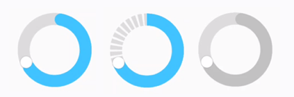 Radial Sliders with Different Track Designs