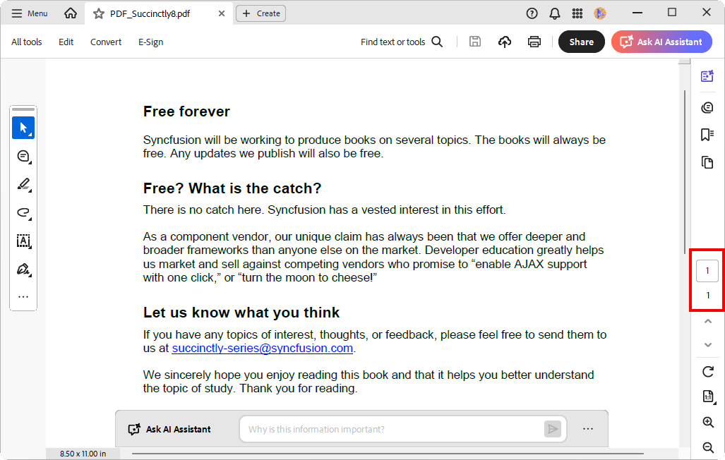 Splitting a specific page into a separate PDF