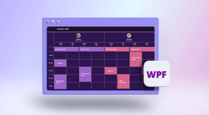 Easily Allocate Resources with the Resource View in WPF Scheduler