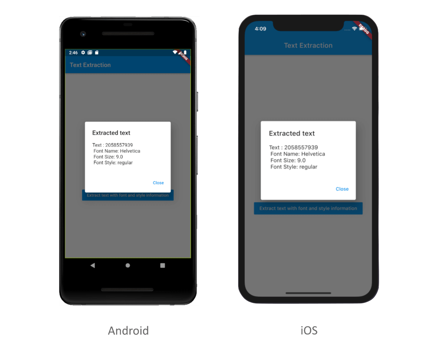 Extarcted Text Information