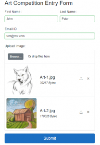 How to Preview Images in Syncfusion Blazor File Upload Component ...