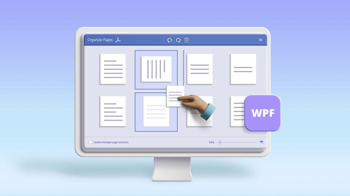 Rotate, Remove, and Rearrange PDF Pages Easily with WPF PDF Viewer