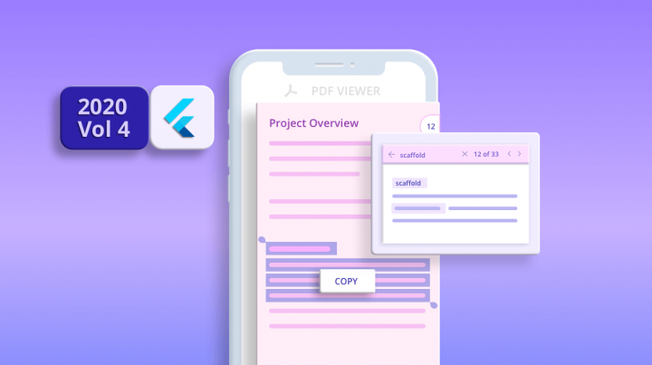 What's New in 2020 Volume 4: PDF Viewer Flutter | Syncfusion Blogs