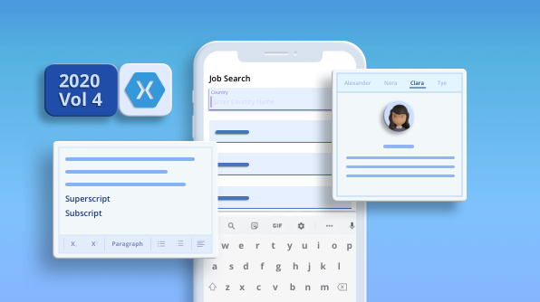 What's New in 2020 Volume 4: Xamarin.Forms