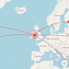 Arcs Customized in Flutter Maps