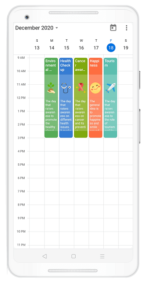 Custom Appointment View in Flutter Event Calendar