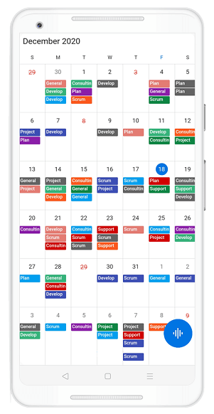 Custom Cell-End Padding in Flutter Event Calendar