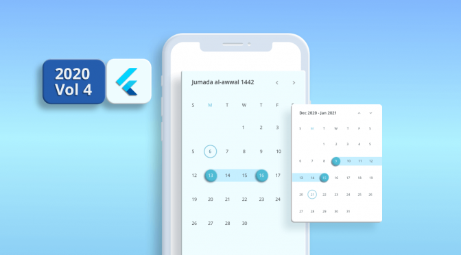 What’s New in 2020 Volume 4 : Flutter Date Range Picker