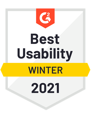 Best Usability—Winter 2021