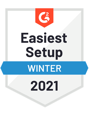 Easiest Setup—Winter 2021