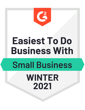 Easiest to Do Business With, Small Business—Winter 2021