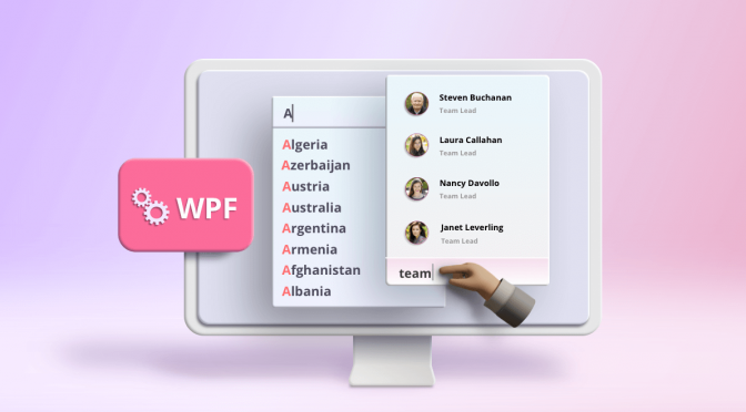 6 Incredible Features of WPF AutoComplete TextBox