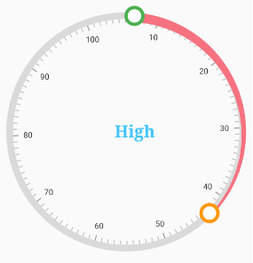 Changing the range shape in Radial Range Slider