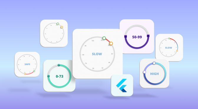 Create Flutter Radial Range Sliders Using Radial Gauge