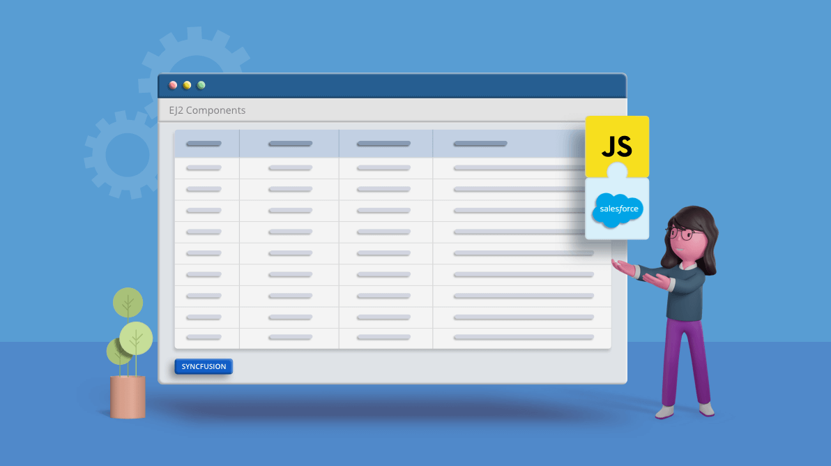 Easily Configure Syncfusion JavaScript UI Controls in Salesforce