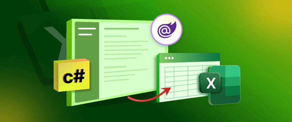 How to Easily Export Data to Excel in Blazor using C#