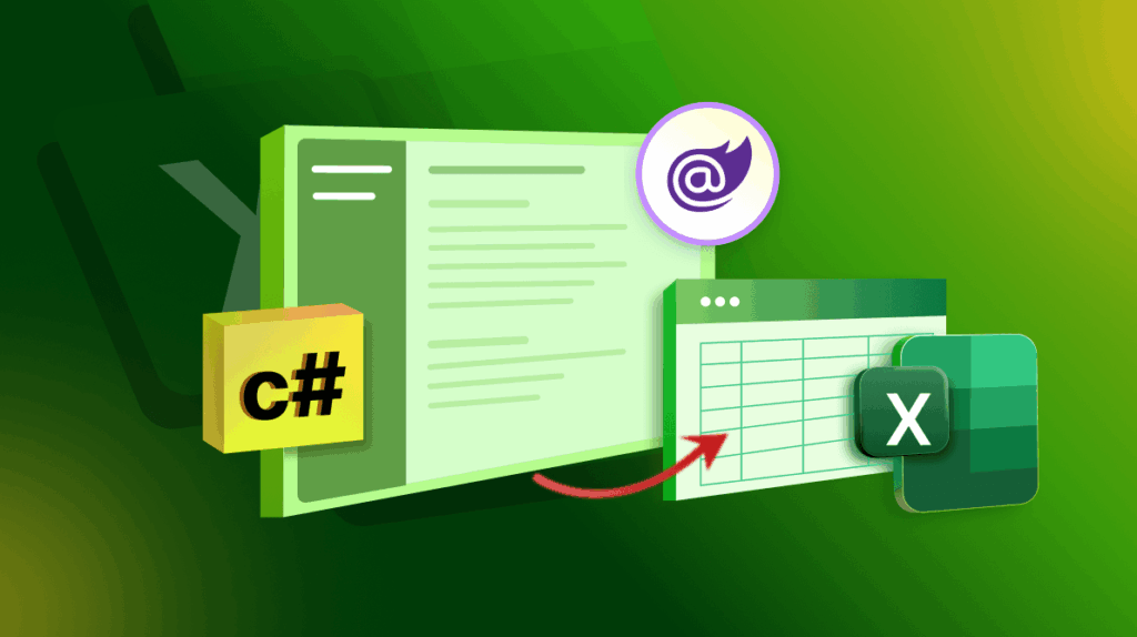 How to Easily Export Data to Excel in Blazor using C#