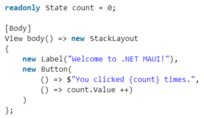 MVU Pattern in .NET MAUI