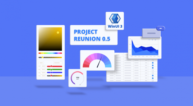 Syncfusion WinUI Controls are Compatible with WinUI 3 - Project Reunion 0.5!