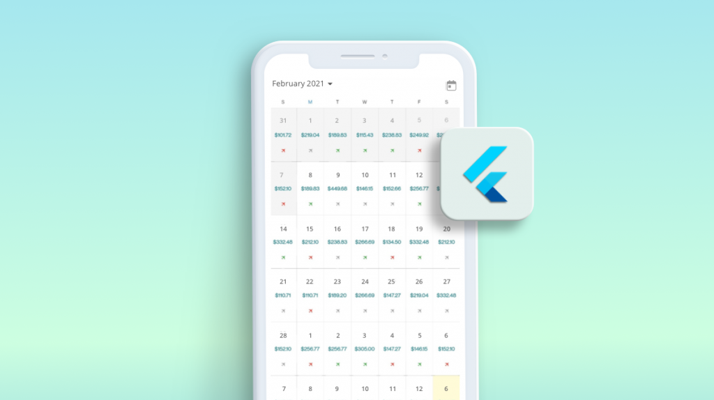 How To Design An Airfare Calendar To Display The Lowest Fares In Flutter