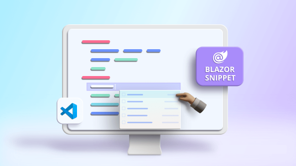 Introducing Syncfusion Blazor Code Snippets for Visual Studio Code