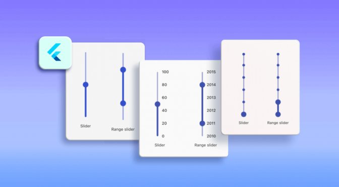 Introducing Vertical Slider and Vertical Range Slider in Flutter